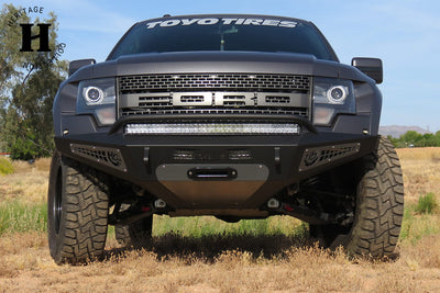 2010-2014 Ford Raptor HoneyBadger Winch Front Bumper | Heritage