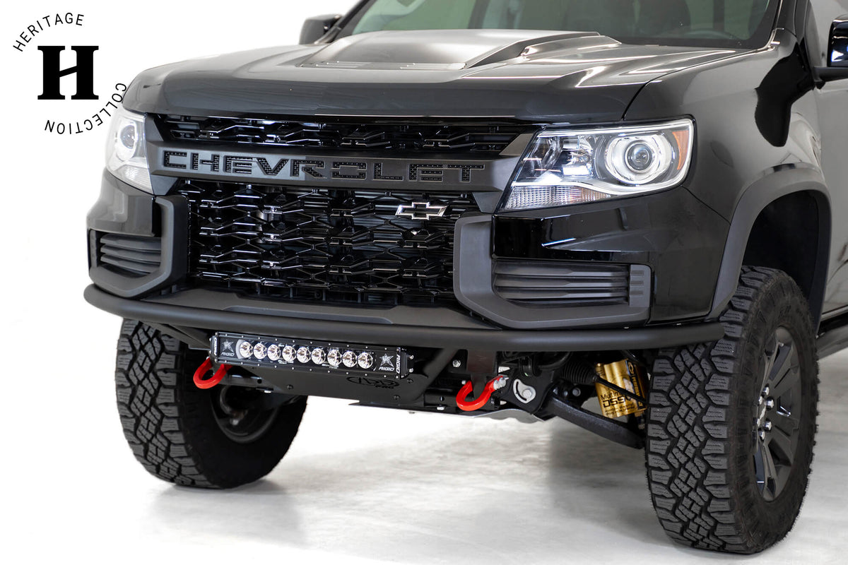 Zr2 Chase Rack 2021-2022 Chevy Colorado ZR2 ADD PRO Bolt-on Front Bumper | Heritage