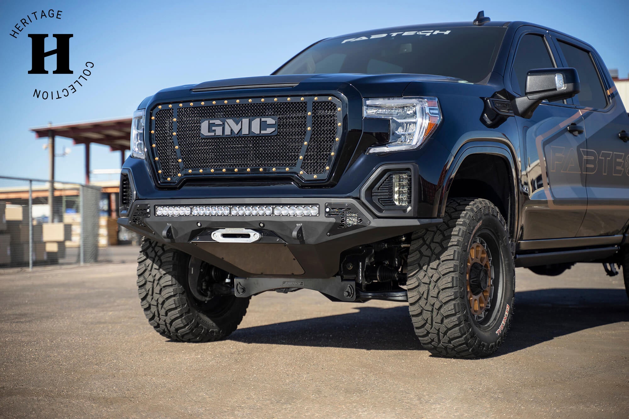 2019-2021 GMC Sierra 1500 Stealth Fighter Front Bumper | Heritage