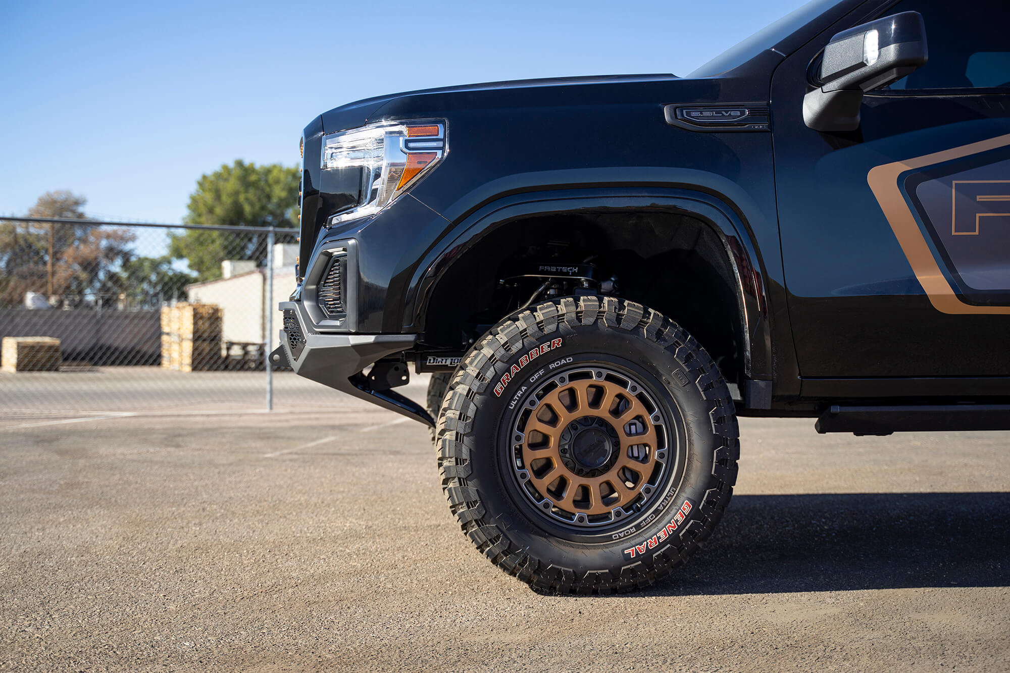 2019-2021 GMC Sierra 1500 Stealth Fighter Front Bumper | Heritage