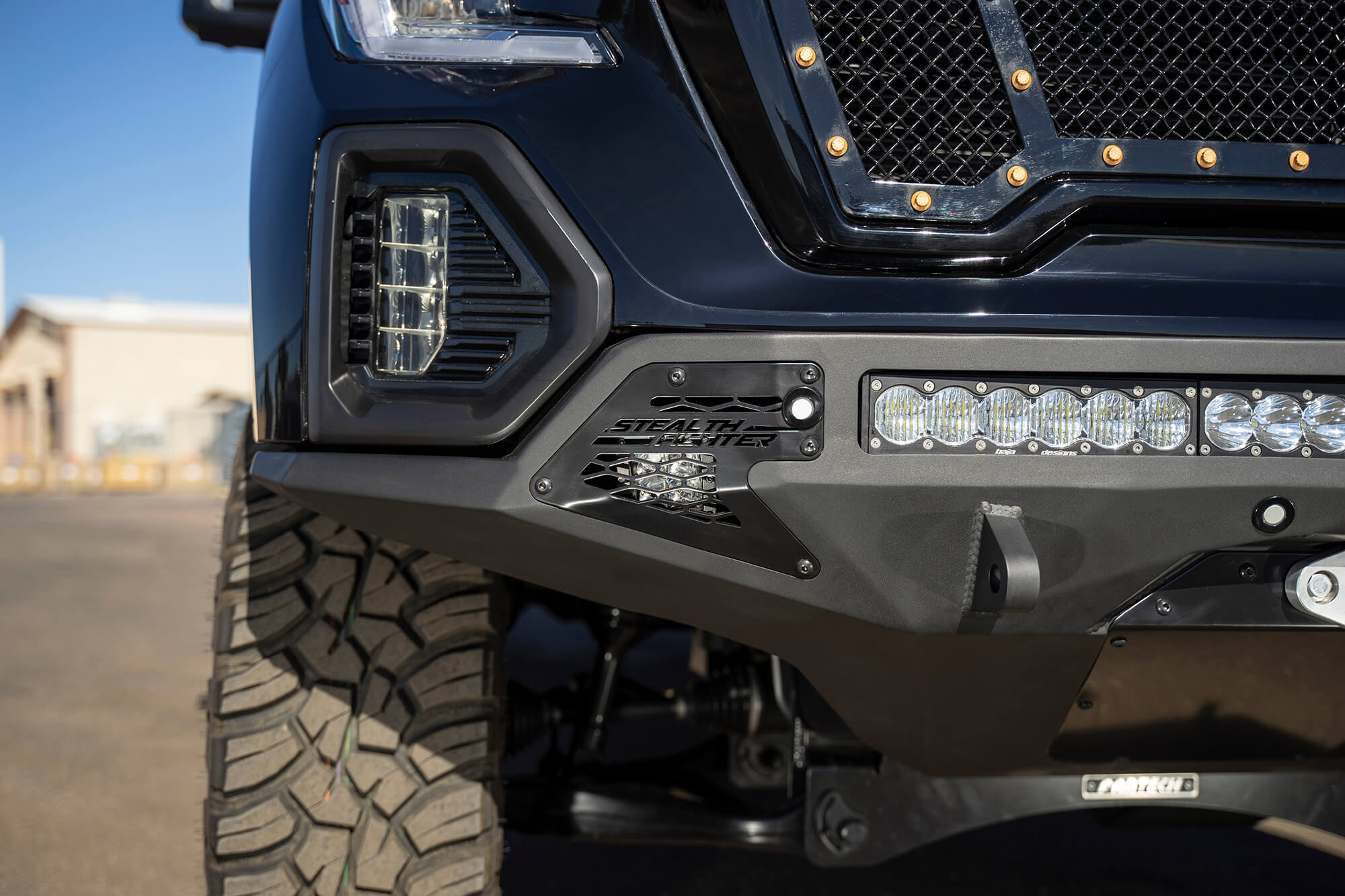 2019-2021 GMC Sierra 1500 Stealth Fighter Front Bumper | Heritage