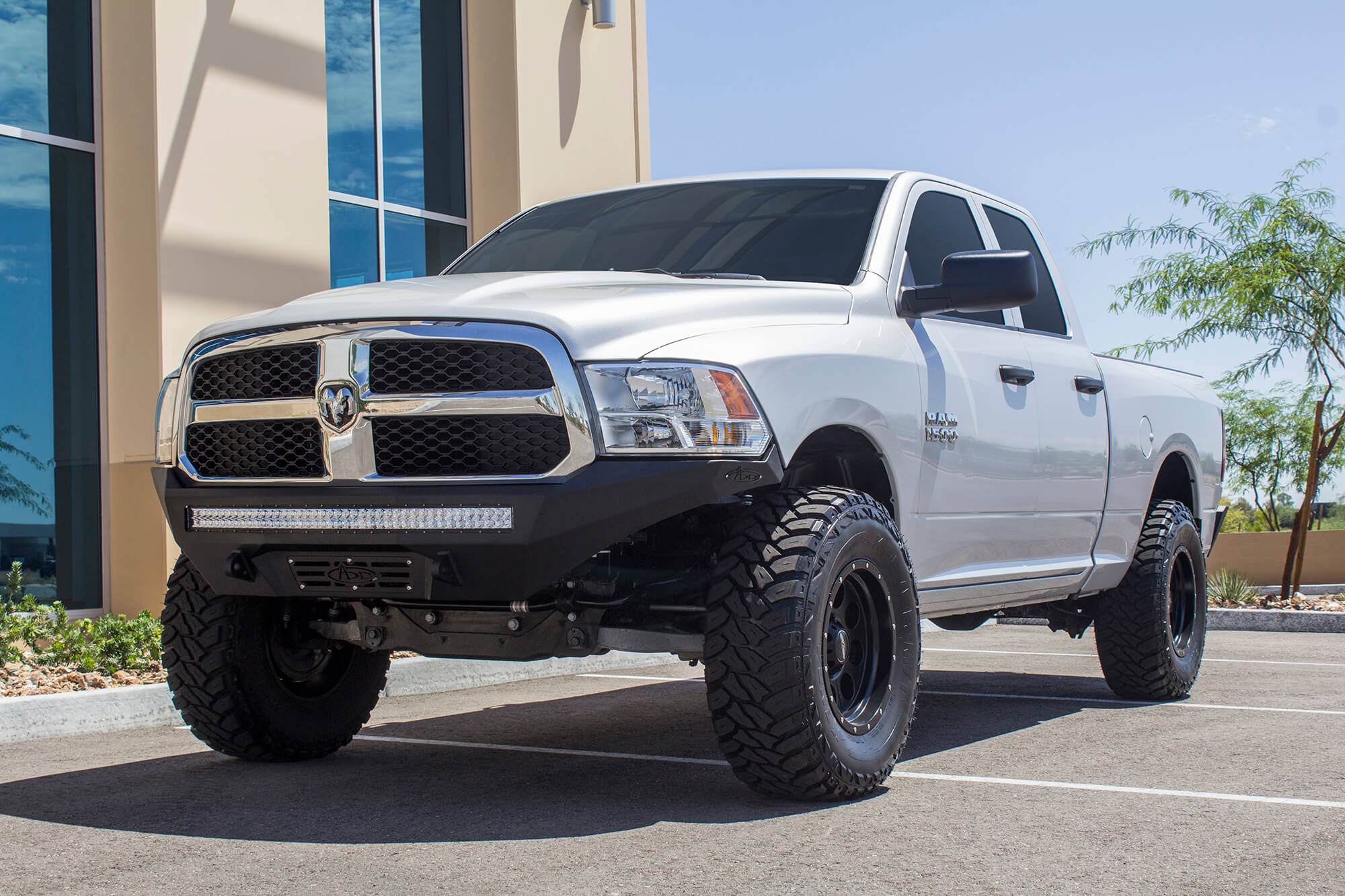 2013-2018 RAM 1500 Stealth Fighter Front Bumper | Heritage