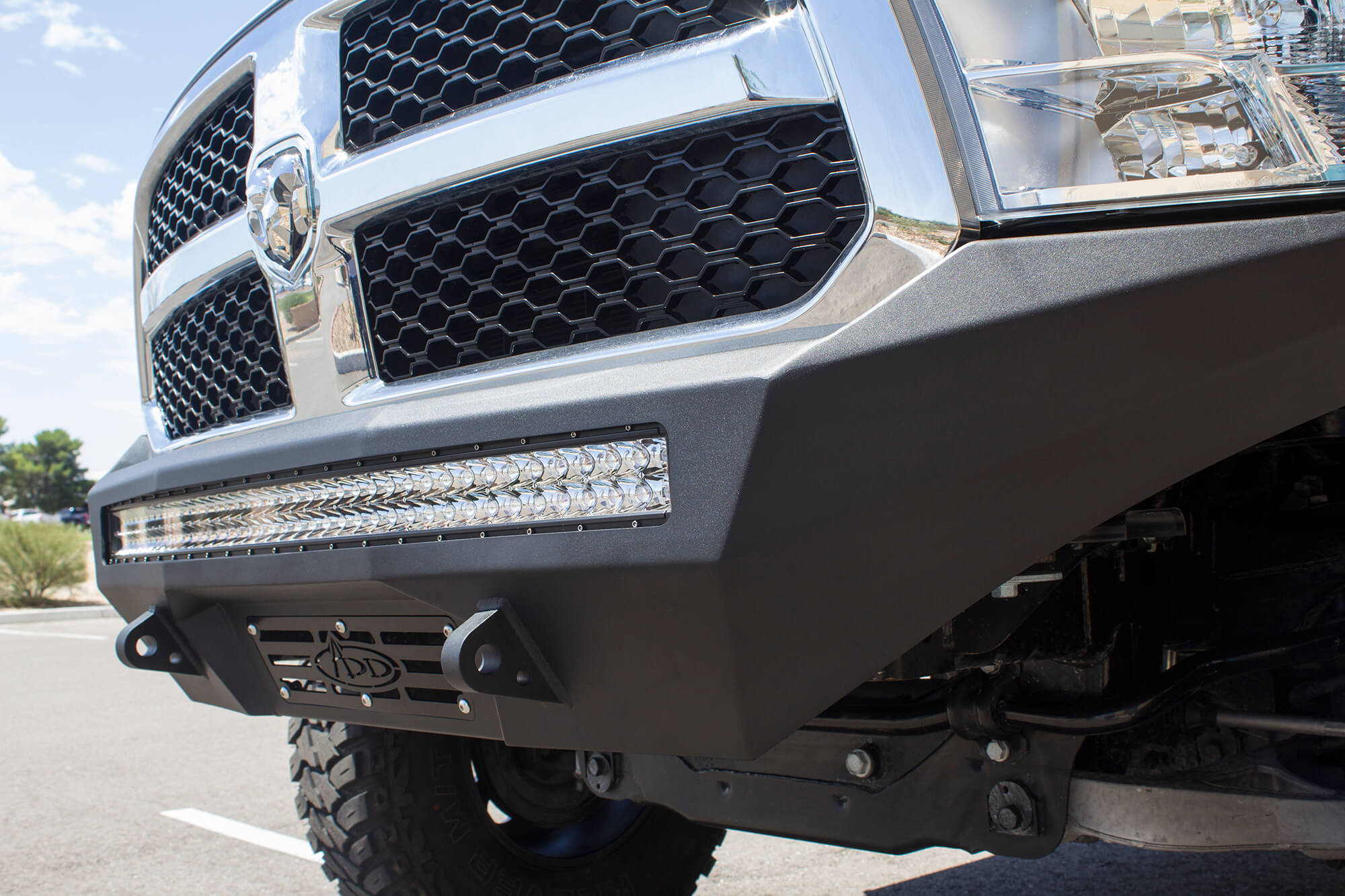 2013-2018 RAM 1500 Stealth Fighter Front Bumper | Heritage