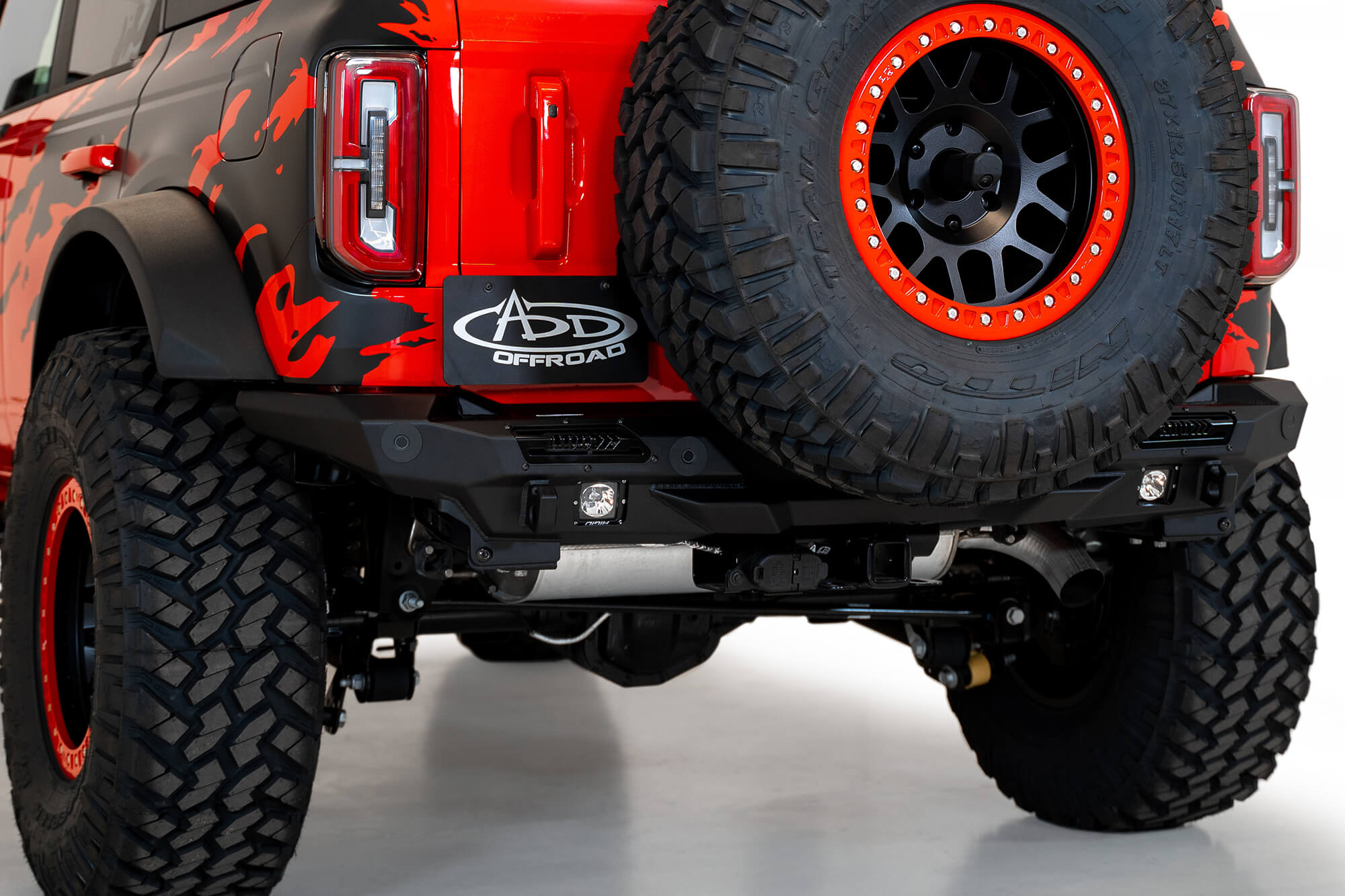 Stealth Fighter Ford Bronco Off-Road Rear Bumper | ADD Offroad