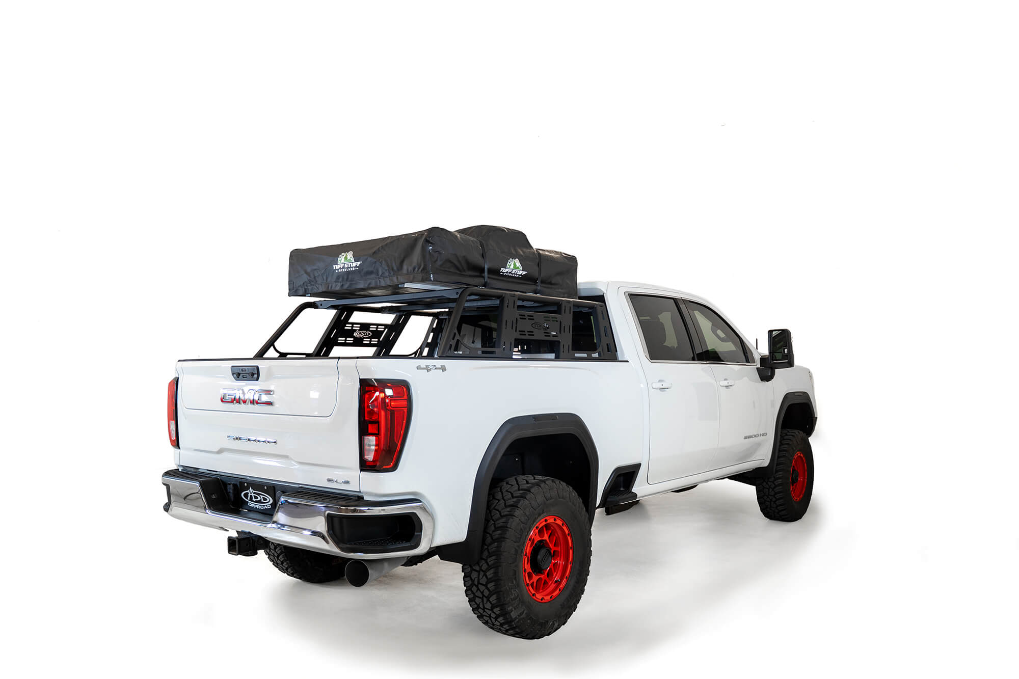 Full-sized truck universal bed rack 