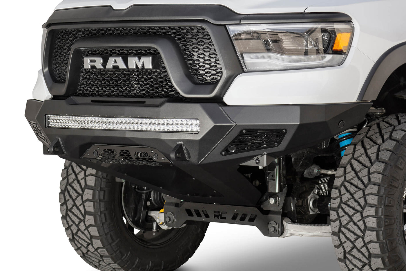 RAM-Rebel-aftermarket-front-bumper-with-sensors 