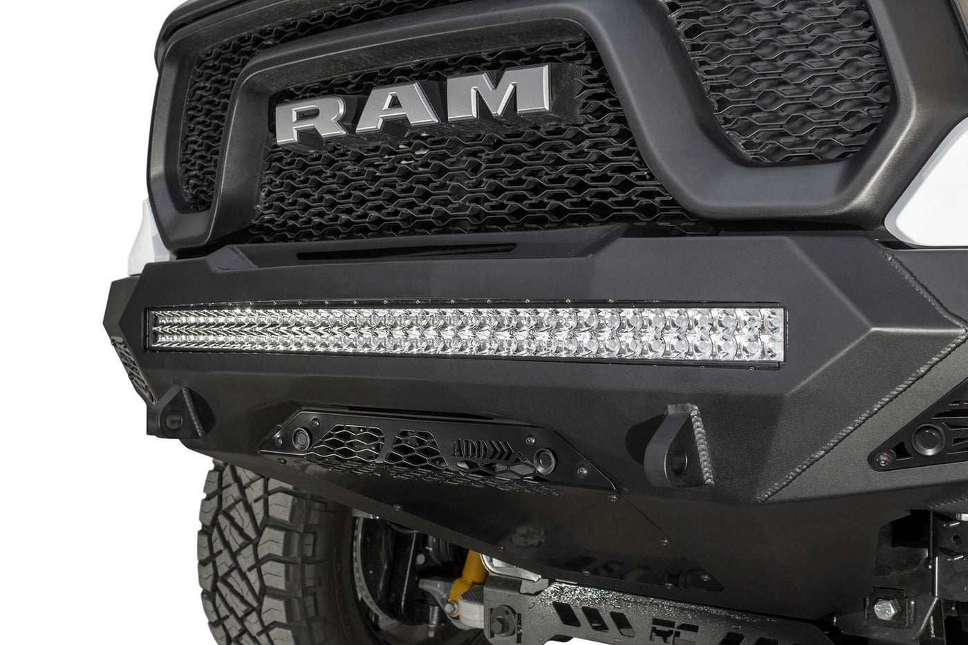 RAM-Rebel-custom-front-bumper-with-sensors 