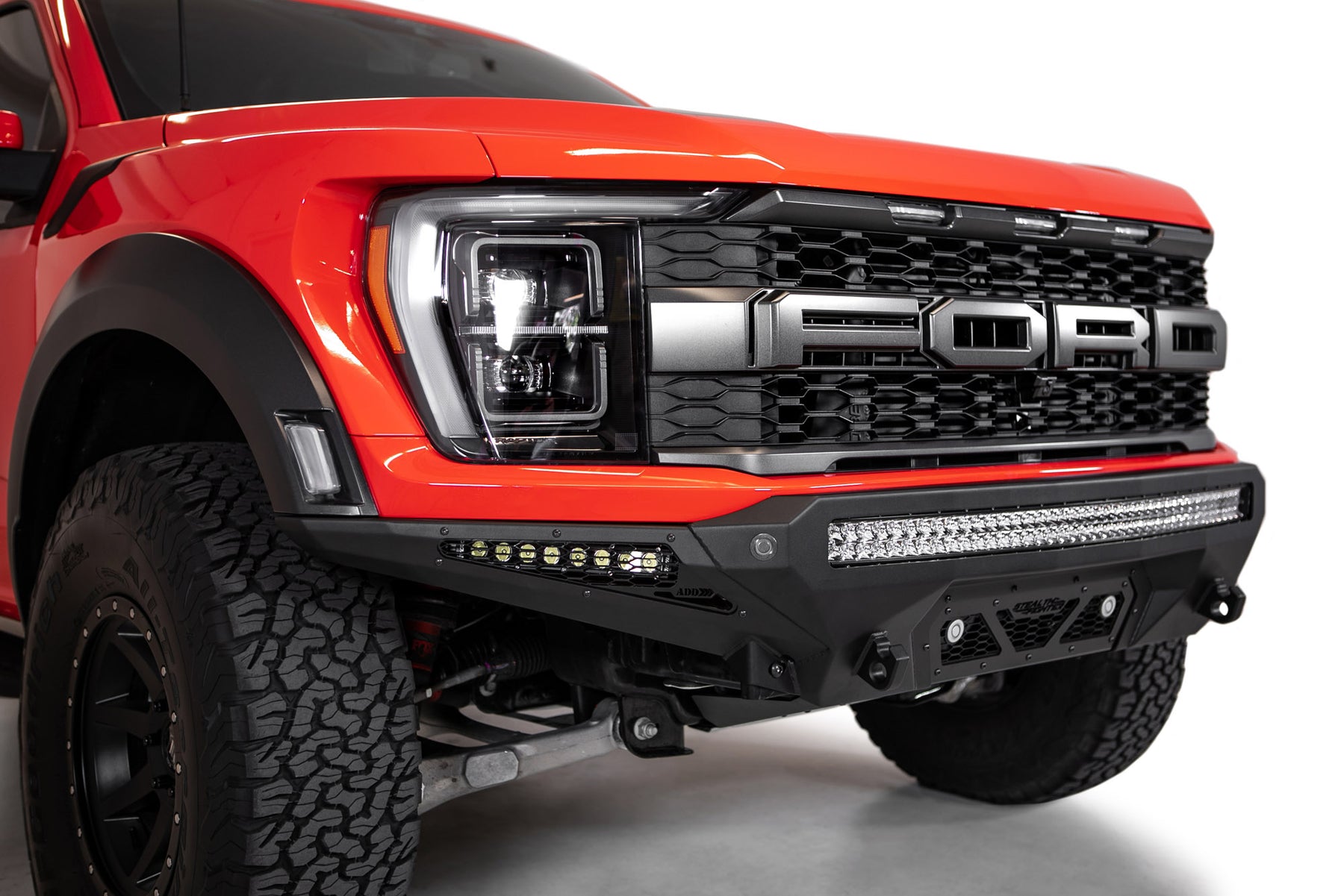 2021-2026 Stealth Fighter Raptor/Raptor R Front Bumper | ADD Offroad