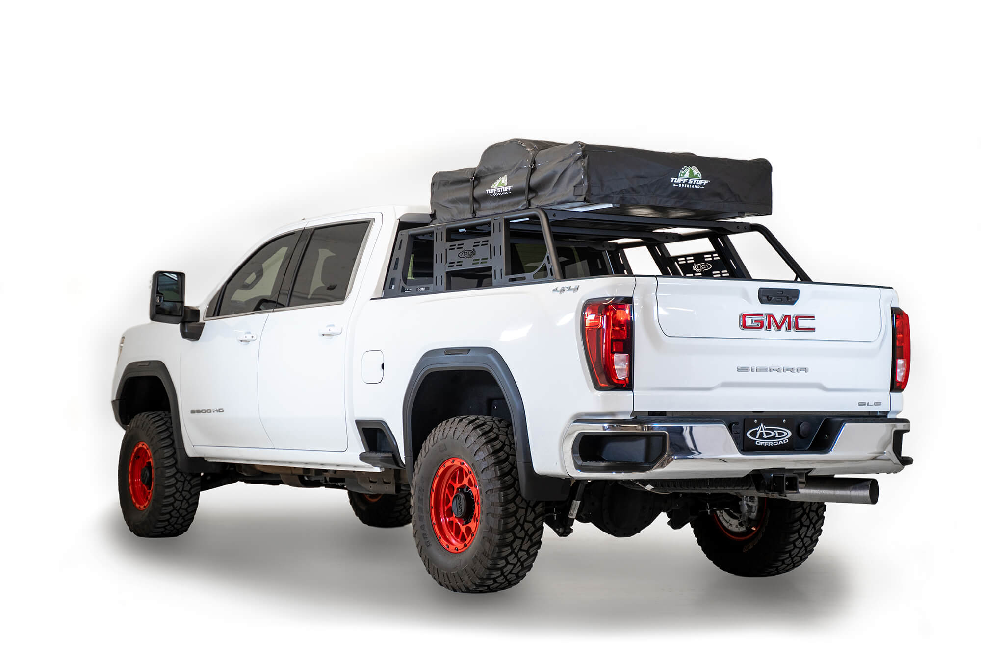 Universal full-sized pickup truck bed racks 