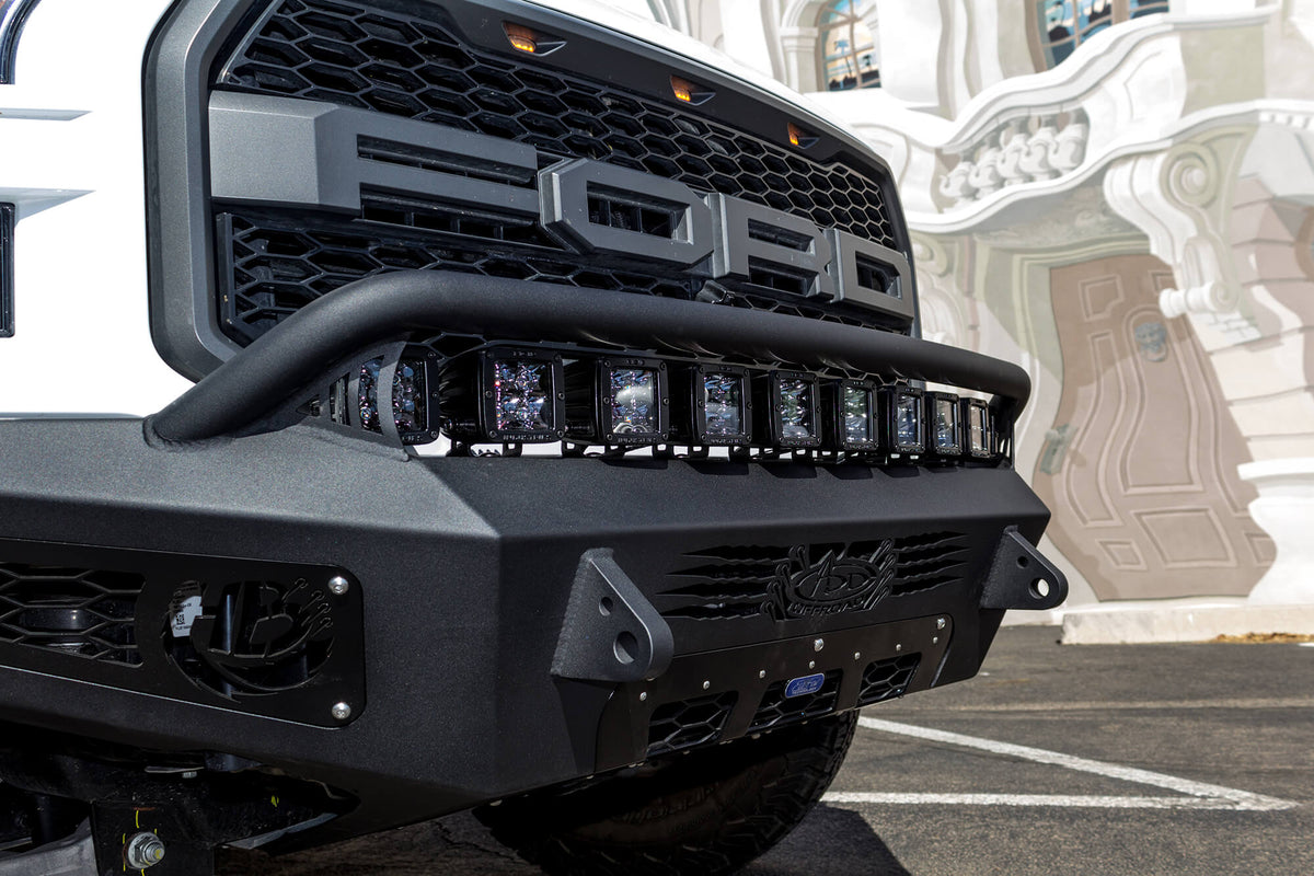 Custom Raptor Bumpers 2017-2020 Ford Raptor HoneyBadger Front Bumper | ADD Offroad