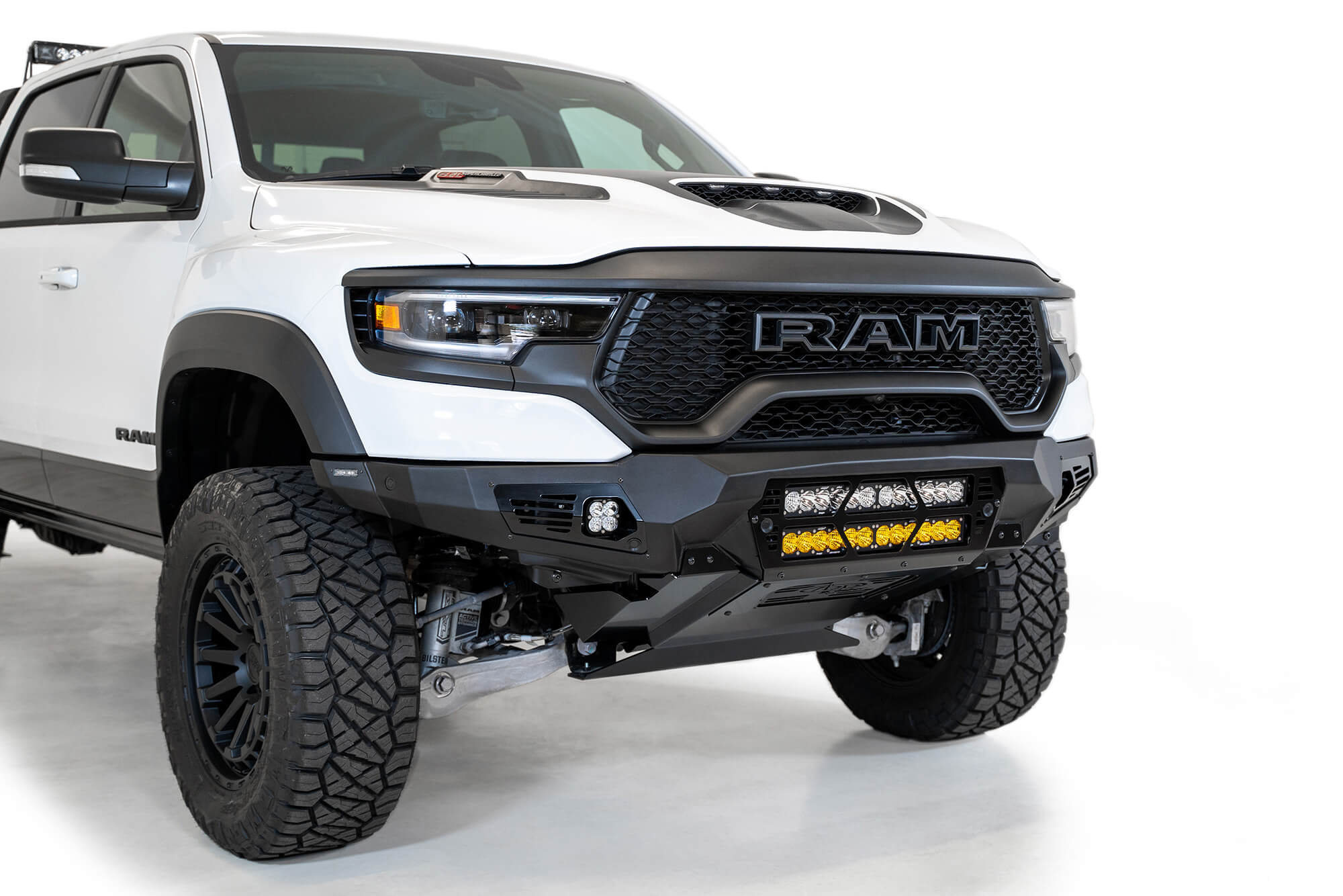 2019+ RAM Rebel/TRX Front Bumper Flush LED Light Bar System from