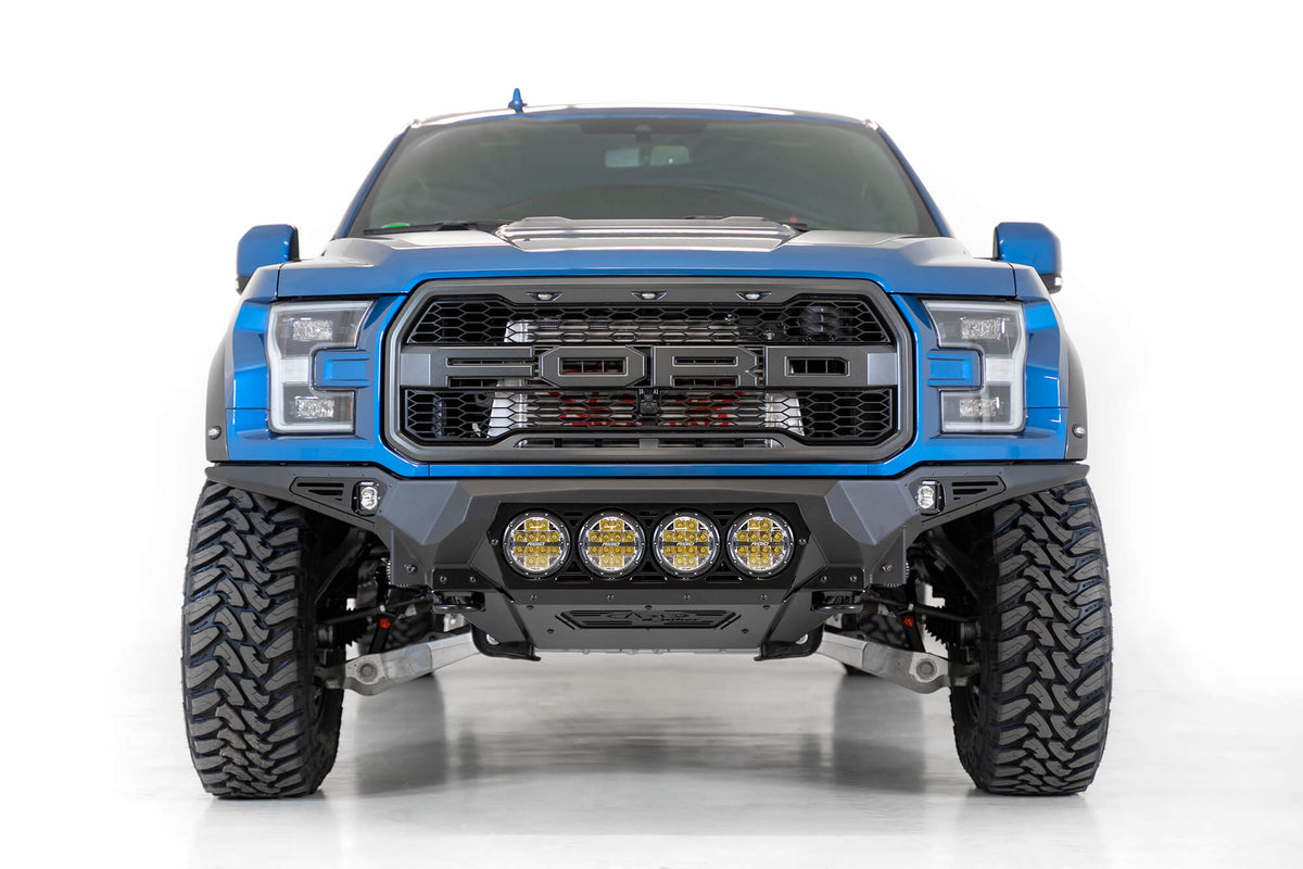 Ford Raptor R Steel Bumper 2017-2020 Ford Raptor Bomber Front Bumper (RIGID) | ADD Offroad