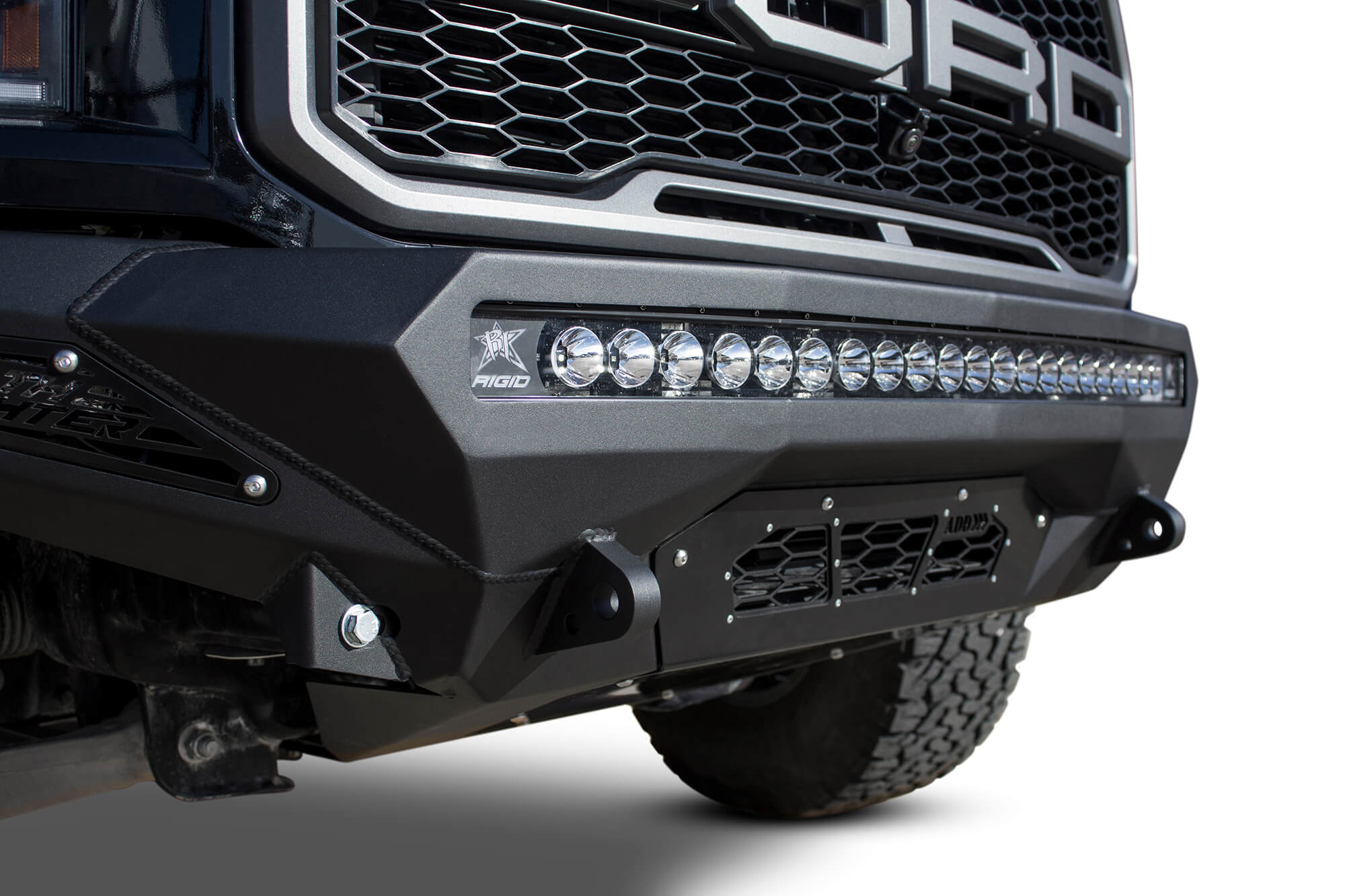 2017-2020 Ford Raptor Stealth Fighter Front Bumper | ADD Offroad