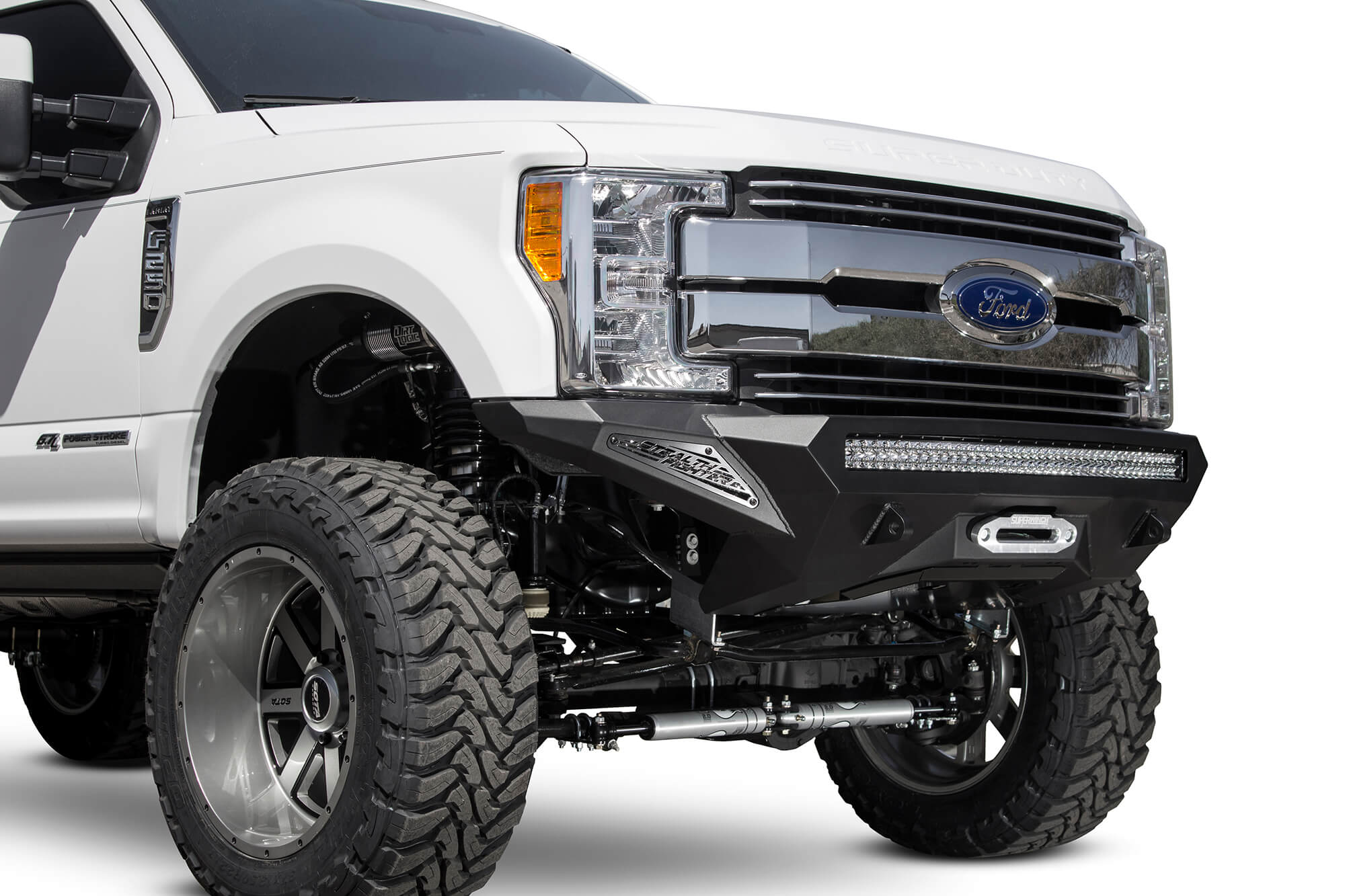 2017-2022 Ford Super Duty Stealth Fighter Winch Front Bumper