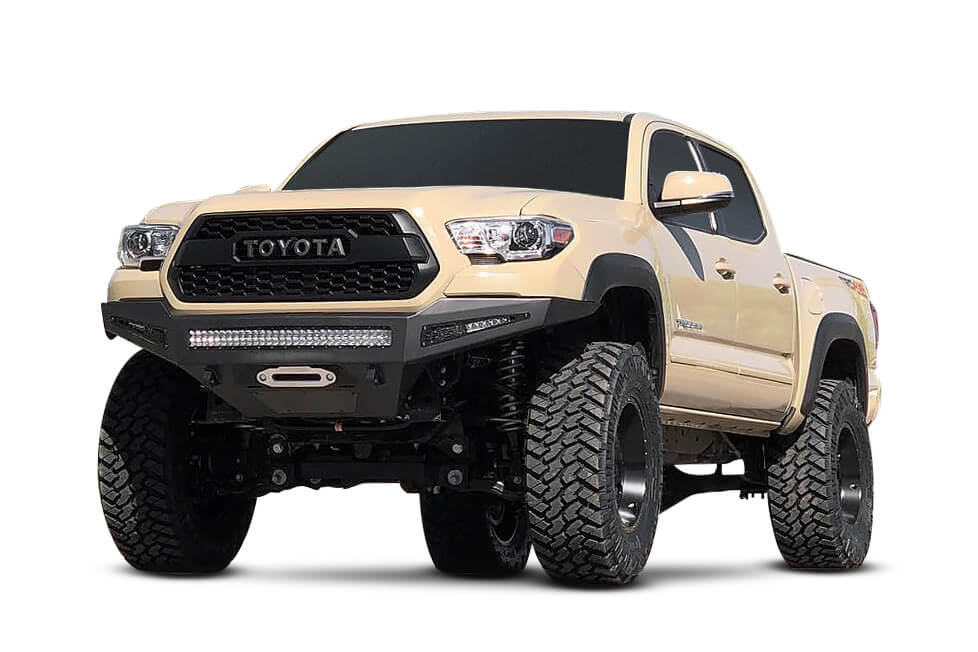 2016-2023 Toyota Tacoma HoneyBadger Winch Front Bumper