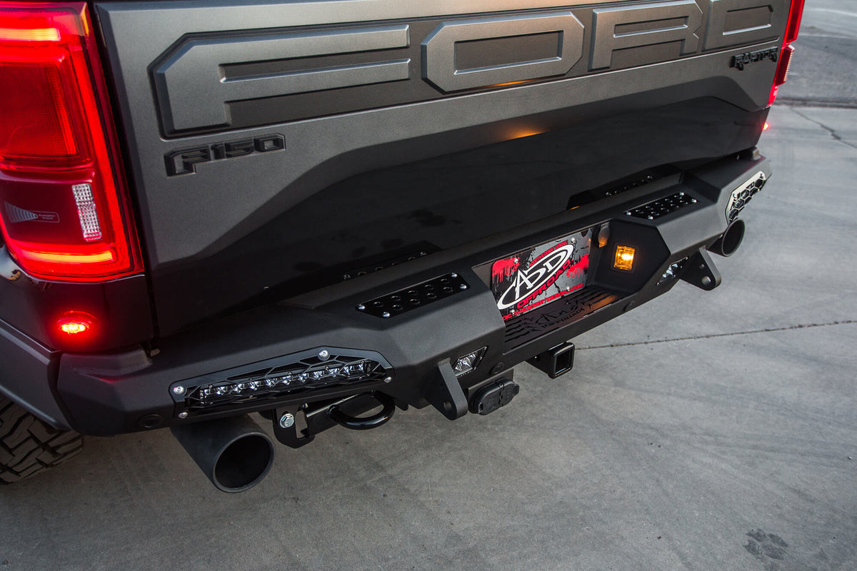 Ford Raptor Rear Spoiler 2017-2020 Ford Raptor HoneyBadger Rear Bumper