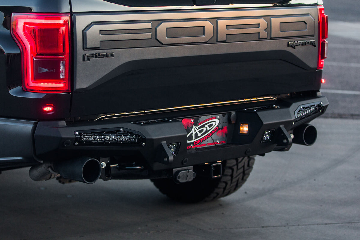 2017 Add Raptor Rear Bumper 2017-2020 Ford Raptor HoneyBadger Rear Bumper