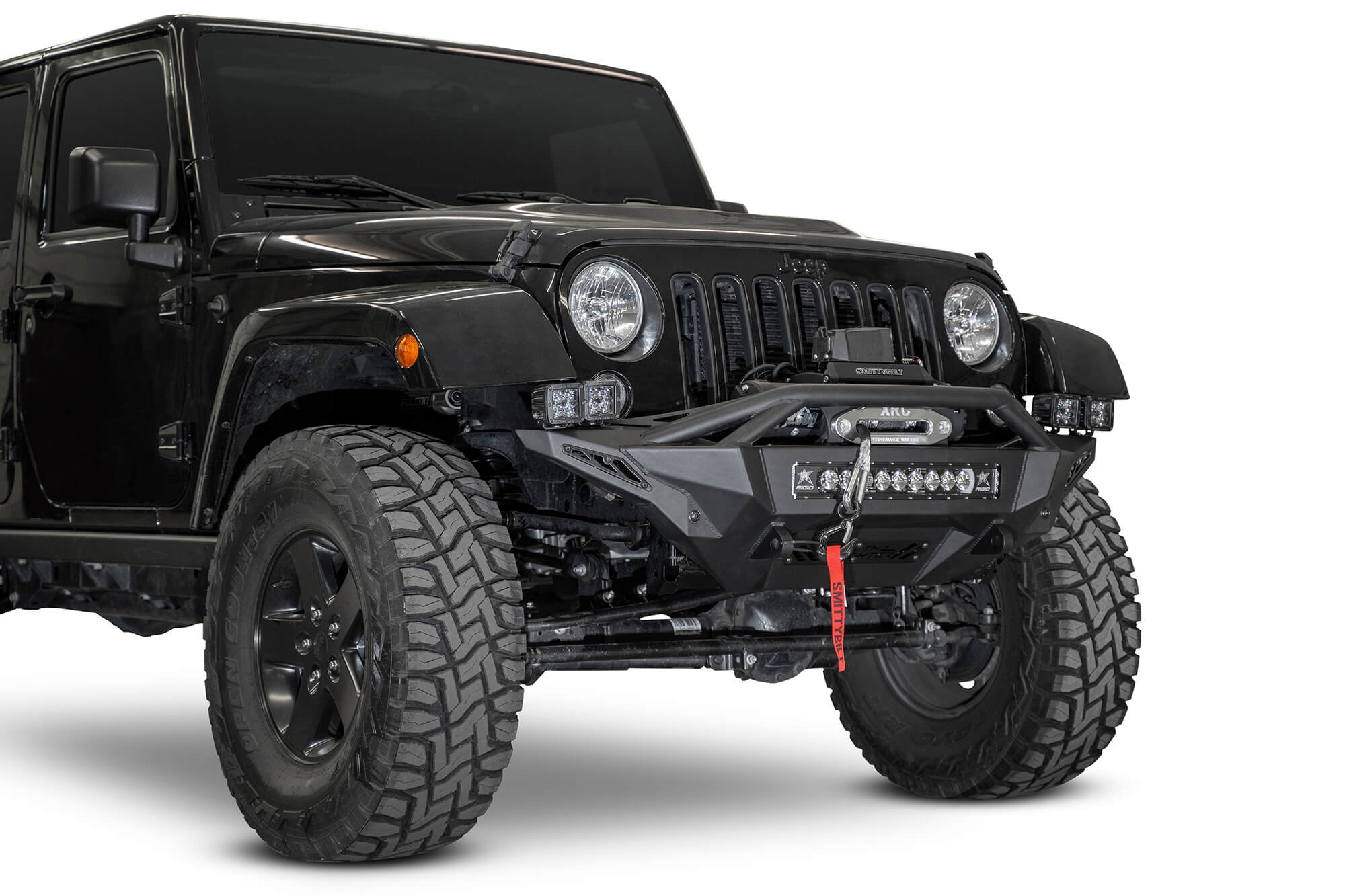 2007-2018 Jeep Wrangler JK Stealth Fighter Front Bumper | Heritage