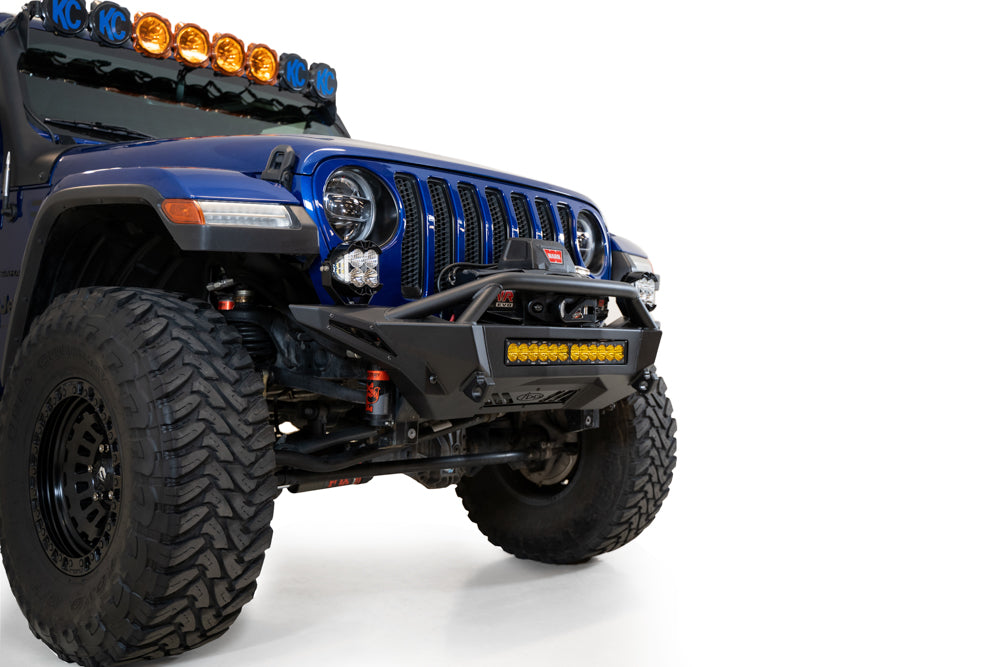 2018-2024 Jeep JL/JT Stealth Fighter Front Bumper