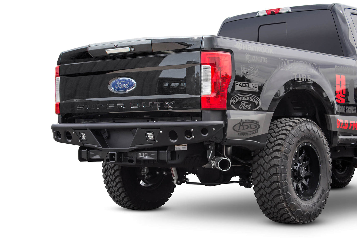 2017 - 2022 Ford Super Duty Stealth Rear Bumper NO SENSORS
