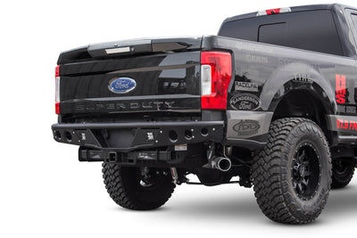 2017 - 2022 Ford Super Duty Stealth Rear Bumper NO SENSORS
