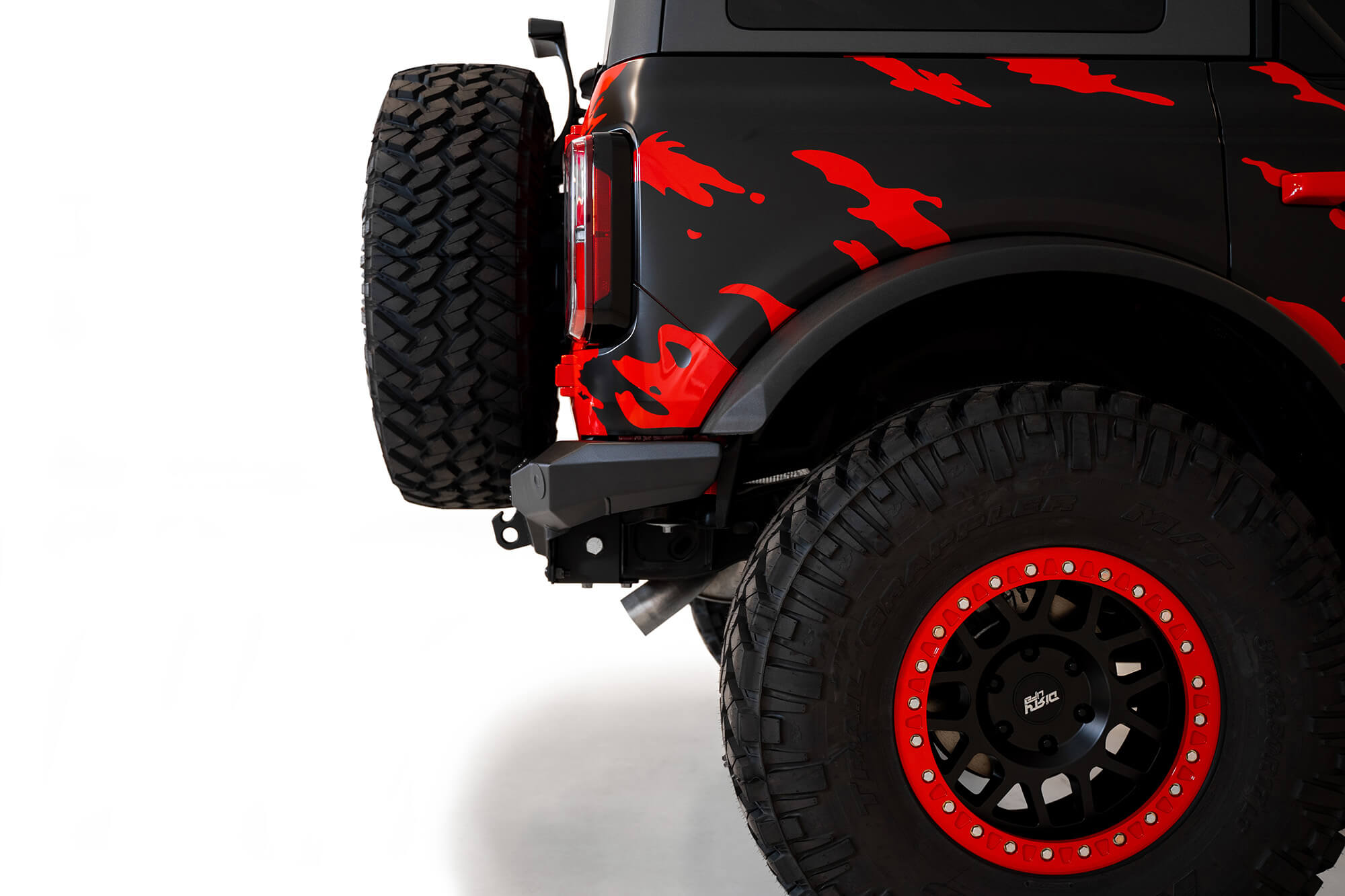 2021-2024 Ford Bronco Stealth Fighter Rear Bumper