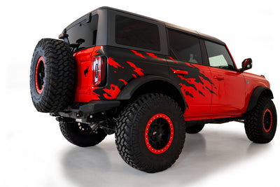 2021-2024 Ford Bronco Stealth Fighter Rear Bumper