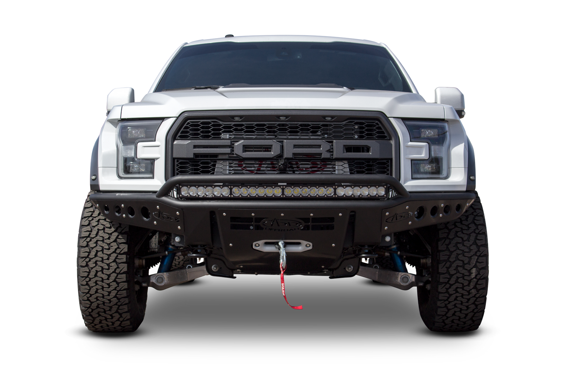 Ford Ranger Raptor Winch 2nd Gen Raptor Stealth R Front Bumper with Winch Mount | ADD Offroad