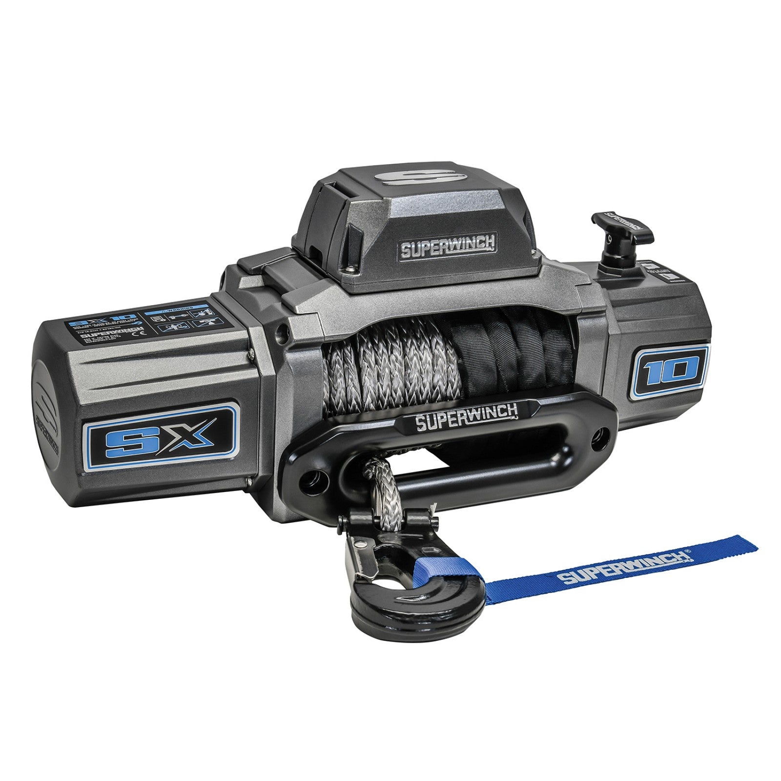10,000lb Synthetic Rope Winch | Superwinch SX10SR