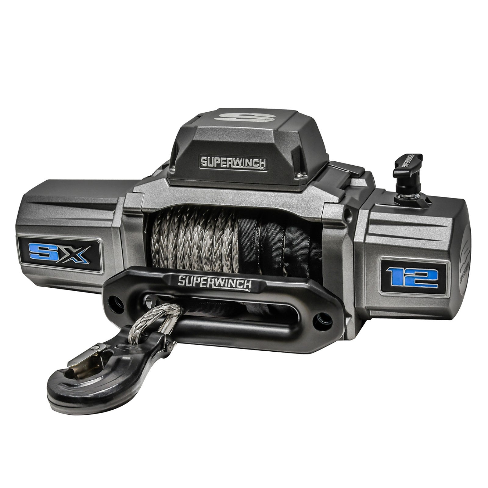 12,000lb Synthetic Rope Winch | Superwinch SX12SR