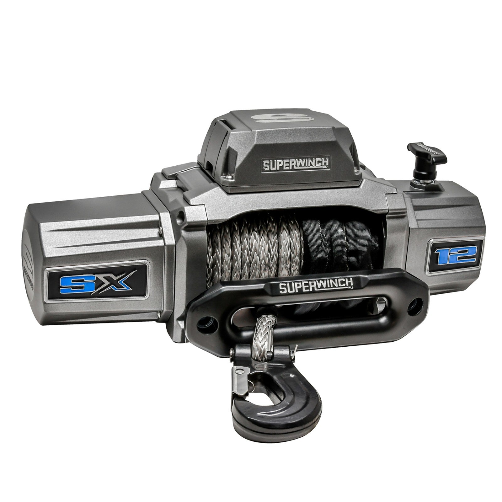 12,000lb Synthetic Rope Winch | Superwinch SX12SR