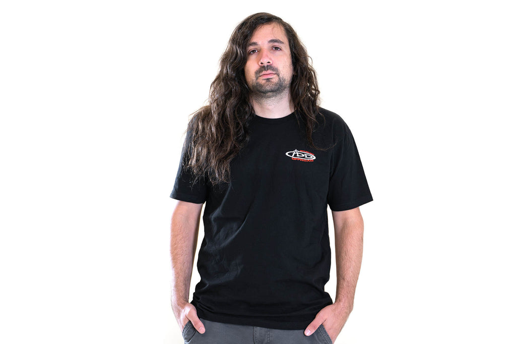 トップス S damage tops half logo THEREDTHREAD / ザレッドスレッド】S damage tops half logo