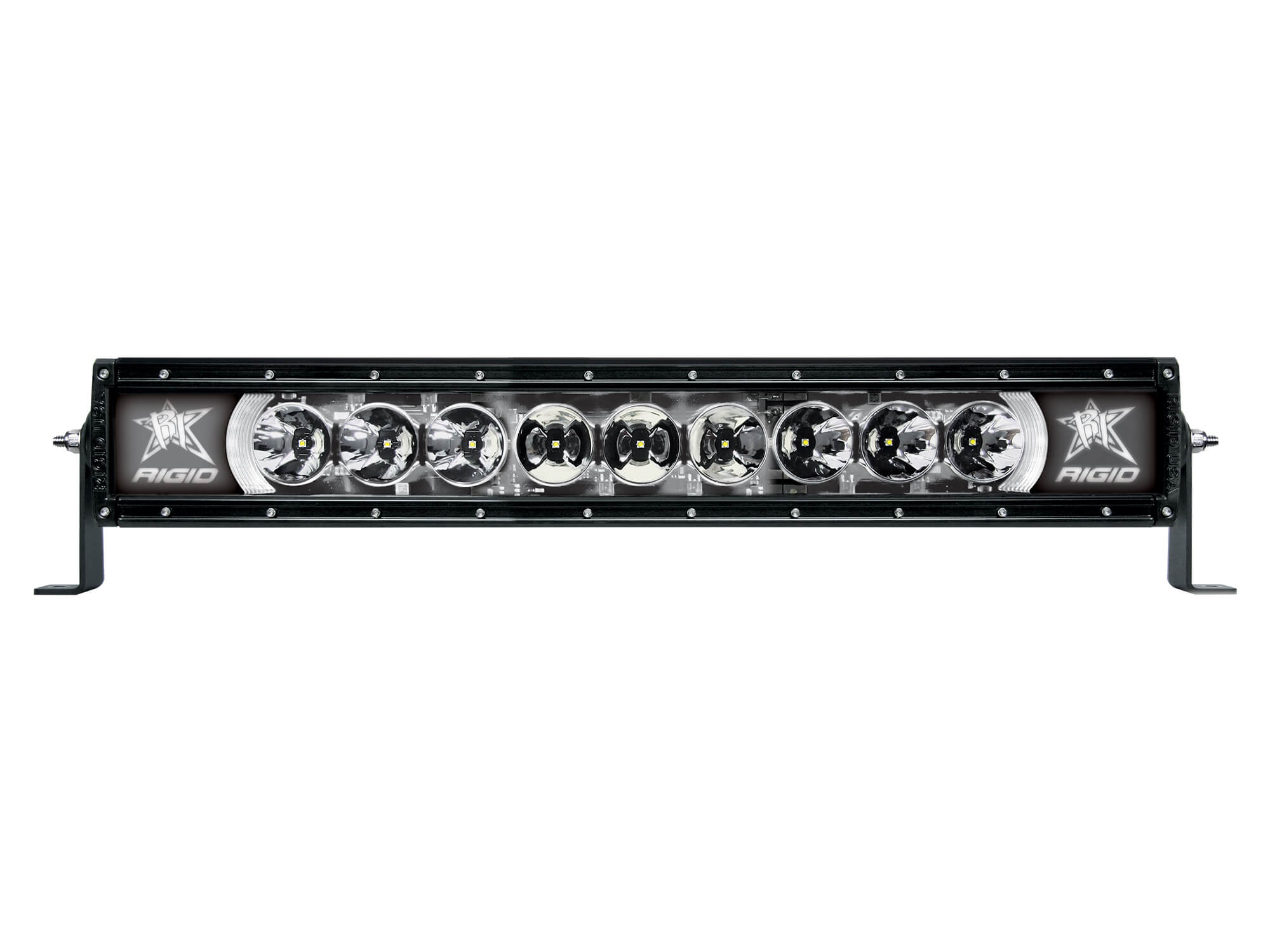 buy rigid radiance 20 quot white led light bar rigid 20 light bar