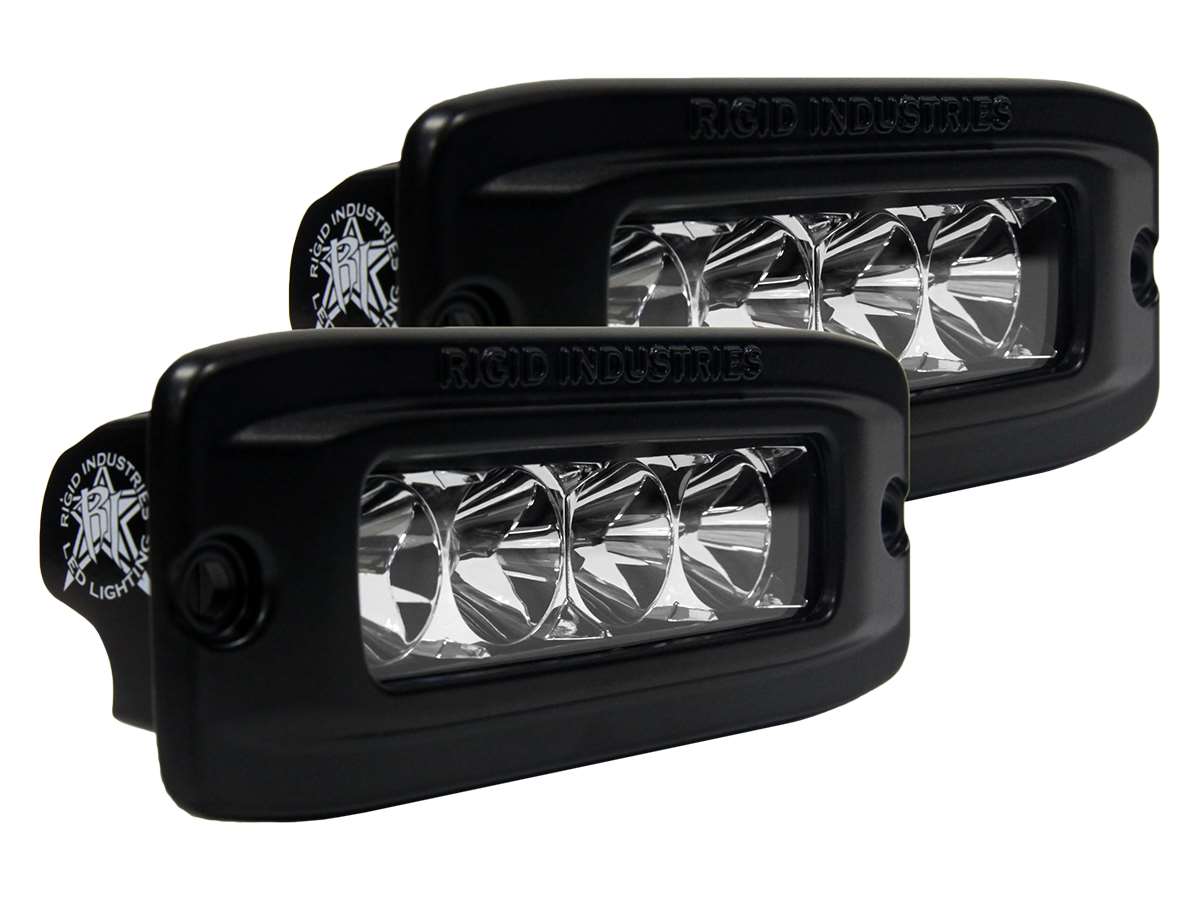Buy Rigid SRQF White Flood LED Light Pair