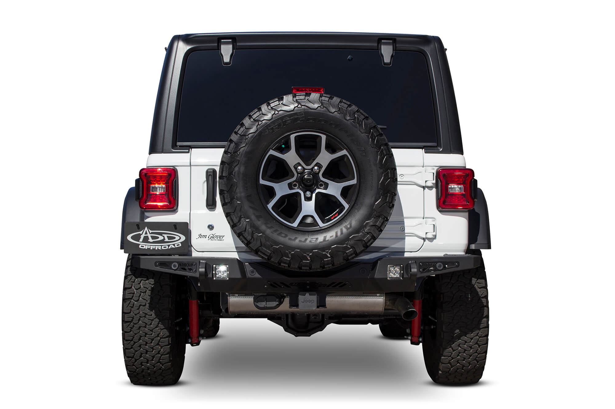 2018 2022 Jeep Wrangler Jl Stealth Fighter Hd Rear Bumper Addictive